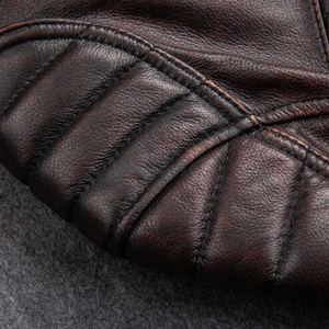 Chaqueta de piel auténtica OEM de calidad superior para hombre logotipo personalizado moda artesanal artesanía local inspirado Sialkot para el invierno - Product Image 5