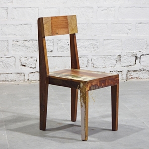 Chaise de restaurant en bois, chaise d'appoint personnalisée, chaise à dossier en bois massif pour hôtel, café, restaurant - Product Image 1