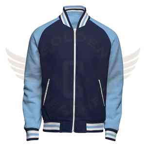 Veste de baseball unisexe d'hiver imperméable et coupe-vent en polyester/coton avec logo couleur personnalisé et design Letterman de qualité - Product Image 4