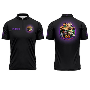 Chemise à manches courtes avec fermeture éclair, sublimation personnalisée, vente en promotion - Product Image 1