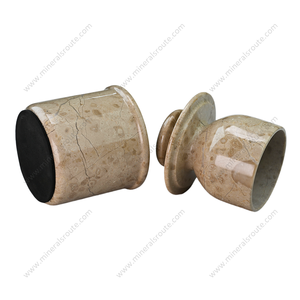 กล่องเก็บอาหารหินอ่อนสีเบจคุณภาพดีสำหรับตกแต่งบ้านครัวหรูหรา ราคาขายส่ง - Product Image 5