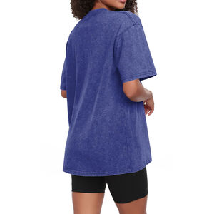 Camiseta retro con efecto desgastado, de algodón suave y transpirable, ideal para streetwear. - Product Image 6