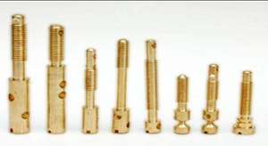 Plumbing Systems Brass Valve Components CNC Turned Smooth Flow Tight Tolerance Air Oil Water Hardware Fittings Connector - Product Image 1