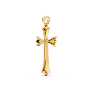 BRILLIANT DIAMANT PD-16, Colgante de Cruz de Diamante Cultivado en Laboratorio con Certificado IGI, Oro Sólido de 14K, Diseño Moderno y Religioso, Lujoso para Mujer - Product Image 6