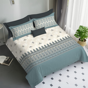 Sábana de Algodón Puro para Cama King |   Cómoda Funda para Cama Doble |   Acabado sin Juntas |   Colección Elegante con Estampado Marrón |   2026 - Product Image 1
