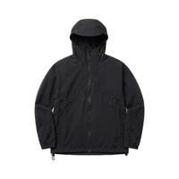 Veste matelassée à capuche noire pour homme, fermeture éclair, coupe-vent, décontractée, pour l'automne, coupe régulière, extérieur en polyester, doublure en nylon