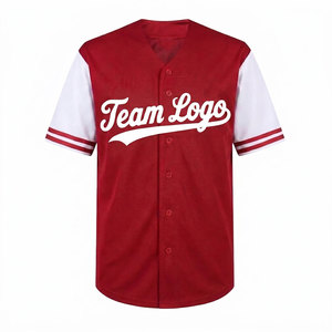 Camiseta de Béisbol Deportiva Sublimada con Diseño Personalizado de Buena Calidad, Ropa Deportiva de Manga Corta, Ligera, Estilo Hip Hop - Product Image 6