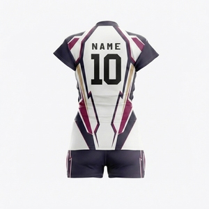 OEM Volleyball Uniform Manufacturer Custom Team Jerseys and Shorts High Quality Sportswear Supplier - Product Image 3