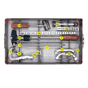 New Premium Stainless Steel Manufacturer Low Price High Quality Stainless Steel Tibia Intramedullary Nail Instrument Set - Product Image 3
