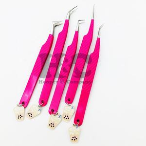 Pinzas de Acero Inoxidable Puntiagudas de Calidad Premium para Extensión de Pestañas, Diseño Coffee Charm, 10 mm de Longitud, para Pestañas de Visón - Product Image 4