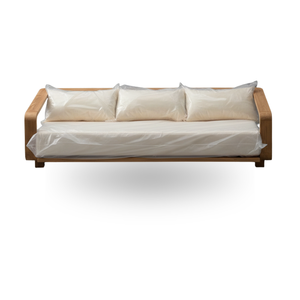Table basse en bois pour l'extérieur, ensemble de jardin durable et écologique, mobilier moderne en teck massif pour villa - Product Image 3