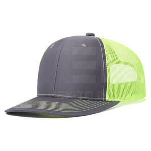 Casquettes en maille brodée en gros – Casquettes Trucker Snapback personnalisées avec logo OEM – Fournisseur en gros de casquettes ajustables en maille - Product Image 2