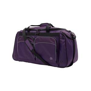 Bolsa Deportiva Morada de Poliéster con Cierre de Cremallera, Correa de Hombro Ajustable, Multifuncional, para Deportes, Fitness, Viajes, Impermeable - Product Image 4