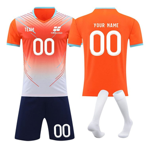 ชุดฝึกซ้อมฟุตบอล โพลีเอสเตอร์ ซับลิเมชั่น เสื้อฟุตบอลพิมพ์ลายตามสั่ง น้ำหนักเบา ระบายอากาศได้ดี เสื้อกีฬา - Product Image 5