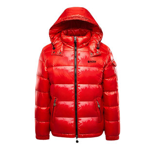 Durable Padded Hooded Men Bubble <b>Jacket</b> Breathable Eco-Friendly Front Warm Outerwear for Outdoor Use <b>Travel</b> Daily Wear Winter - Product Image 1