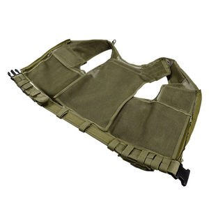 เสื้อกั๊กยุทธวิธีทนทานสำหรับการฝึกซ้อม  ตัวเลือกโลโก้แบบกำหนดเอง กระเป๋าหลายช่อง สายรัดปรับได้ สวมใส่สบาย - Product Image 3