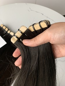 Extensiones de Cabello Pre-adheridas con Cinta Adhesiva, 100% Cabello Virgen Remy Vietnamita, Estilo Liso y Ondulado, Todos los Colores, 100 g, 8-32 Pulgadas - Product Image 5