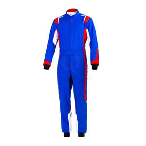 Combinaison de course automobile légère et respirante en polyester/nylon pour les pilotes de sport automobile professionnels - Confortable, séchage rapide, toutes tailles - Product Image 2