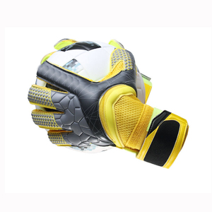 2026 Football Goalkeeper Gloves Black With Neon Green Accents <b>Full</b> Finger Non <b>Slip</b> Breathable Adjustable Wrist Strap Unisex - Product Image 4