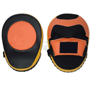 Mitaines d'entraînement en cuir PU de haute qualité pour la boxe, le MMA, les arts martiaux, le kickboxing, le Muay Thai, avec coussinets incurvés respirants - Product Image 5