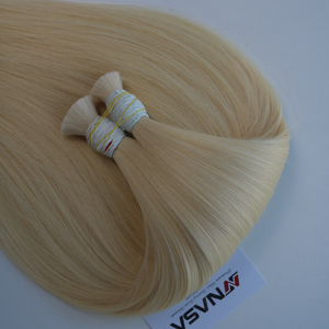 Venta caliente 100% Remy Extensiones de cabello natural vietnamita Resistente al desprendimiento Suave y brillante para mujeres a granel - Product Image 2