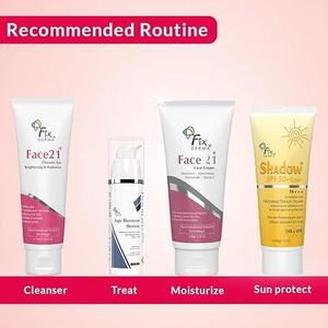 Face 21 <b>Cream</b> Hydrating Nourishing Moisturizer Lightweight Formula For Smooth Radiant <b>Skin</b> Gentle Daily Skincare <b>Glow</b> Pack 50 gm - Product Image 2