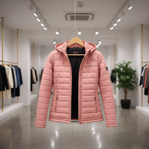 RexFit Sports Mens Womens Winter Puffer Jacket High Quality Outdoor Down Coat Embroidered Logo OEM