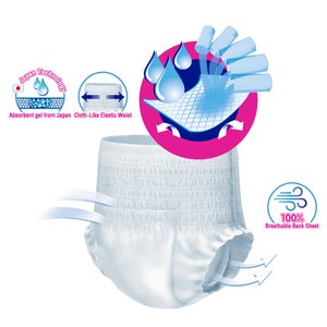 Sanisft — pantalon absorbant pour femmes, dernière version oem, Super absorbant, taille L - Product Image 4