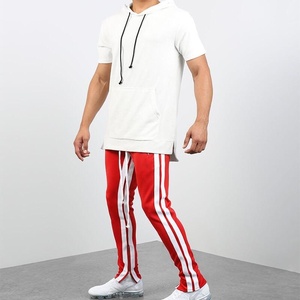 Pantalon de survêtement personnalisé en polyester pour homme – Style streetwear, idéal pour la gym et le jogging - Product Image 6