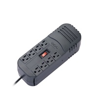 AC Power Voltage Regulator Stabilizer, 8 NEMA Socket for PC