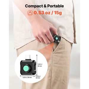 Termocamera Android 256x192 Pixel, Termocamera a Infrarossi 512x384 TISR Super Risoluzione, Frequenza di Aggiornamento 25Hz per Smartphone - Product Image 5