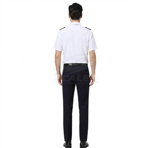 Vêtements de travail pour agents de sécurité, uniforme de sécurité, poches fonctionnelles, coutures robustes, fermeture éclair sur le devant, détails pratiques, 100% polyester - Product Image 2