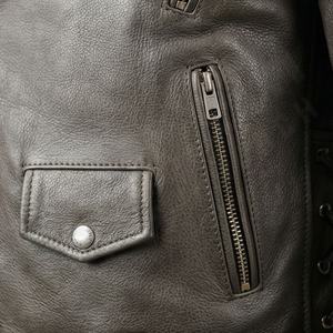 Chaqueta de Motociclista de Cuero Genuino para Hombre de la Mejor Calidad, Nueva Colección de Invierno, Chaquetas de Motocicleta con Protecciones Desmontables Personalizadas - Product Image 5