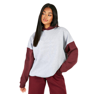 Nouveauté : sweats à capuche pour femmes imperméables et surdimensionnés, de qualité supérieure, 100% coton, streetwear, service OEM - Product Image 4