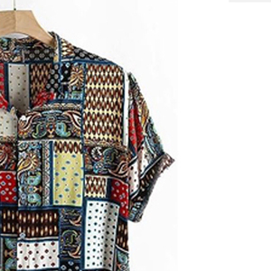 Camisa Hawaiana de Alta Calidad para Hombre, Logotipo/Diseño Personalizado, Ecológica, Transpirable, Antiarrugas, para Adultos - Product Image 3