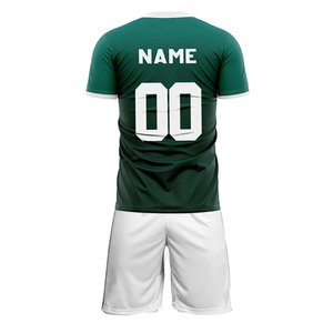 Uniforme de Fútbol de Manga Corta Transpirable de Primera Calidad, Último Diseño, Conjunto de Camiseta y Pantalones Cortos de Fútbol Sublimados Personalizados - Product Image 3
