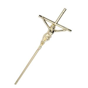 Bishop's Blessing Crucifix Eco-friendly Custom Color Christian Catholic Church Crucifix For Christmas In Golden Wall Mounted - Product Image 5