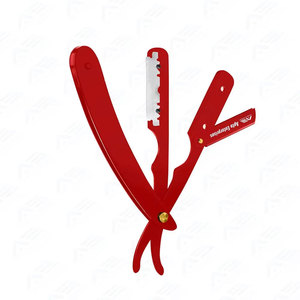 Navaja de Barbero de Hoja Recta para Uso en Salón, Acero Inoxidable Duradero, Cuchilla de Afeitar Plegable Profesional, Ecológica y Reutilizable - Product Image 5