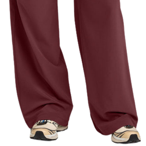 Pantalon large à jambe droite pour femme, taille haute, décontracté, confortable, coupe ample, vêtement de mode quotidien, fournisseur OEM ODM - Product Image 6