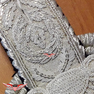 KEW Epaulettes de Caballería Napoleónica, Lujosas, Ecológicas, Trenzadas, Bordadas a Mano, Vintage, Elegantes, Accesorios para Prendas de Ceremonia - Product Image 3
