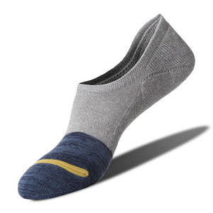 Men's Solid Color Ankle <b>Socks</b> Breathable Knitted Cotton Spandex Invisible <b>Socks</b> for Daily Use Summer Style - Product Image 5