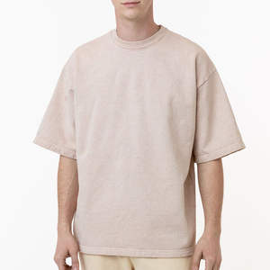 Camiseta de Hombre 100% Algodón Tejido, Estilo Casual, Oversize, con Bordado Personalizado, Impresión con Logotipo, Transpirable, Ecológica y de Secado Rápido - Product Image 4