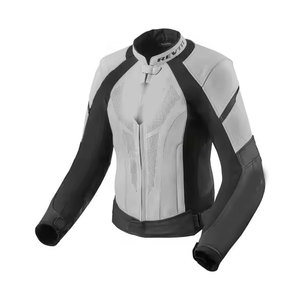 Vestes de moto en cuir véritable sur mesure pour hommes et femmes, veste de moto personnalisée avec protection d'armure - Product Image 5