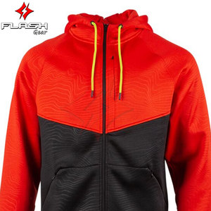 Sudadera con Capucha de Motocicleta Unisex, Completamente Forrada, con Protectores CE, Transpirable, con Ventilación en las Mangas, para Invierno, Seguridad al Conducir - Product Image 4