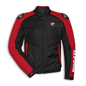Chaqueta de Motocicleta Ducati para Hombre, Primavera, con Protección CE, Transpirable, Impermeable, de Cordura, con Logotipo Frontal, para Turismo - Product Image 1