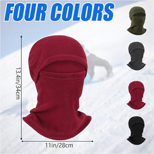 Pasamontañas Térmico de Forro Polar Personalizado para Invierno, Máscara Facial Completa Cortavientos, Capucha para Motocicleta, Esquí, Ciclismo, para Hombre y Mujer - Product Image 6