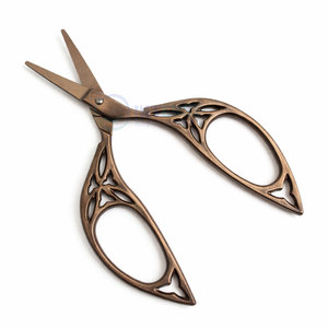 6 Piece Vintage Butterfly Embroidery <b>Scissors</b> Set Fine Tip Stainless Steel <b>Sewing</b> Craft Tool - Product Image 4
