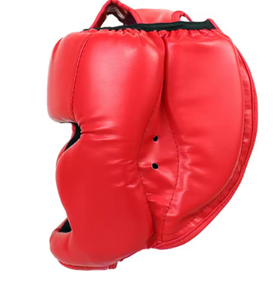 หน้ากากป้องกันศีรษะสำหรับชกมวย PU ปรับได้ ฝึกซ้อม MMA มวยไทย เทควันโด เหมาะสำหรับผู้เริ่มต้นทุกเพศทุกวัย HAWK - Product Image 5