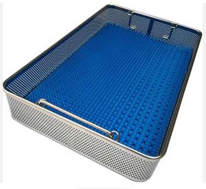 Plateau de Stérilisation Manuel en Acier Inoxydable Allemand de Qualité Supérieure, Perforé, pour Instruments Chirurgicaux Orthopédiques – Ensemble d'Instruments - Product Image 1