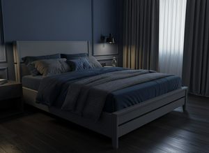 Cadre de lit en bois massif de mangue moderne de qualité supérieure, meubles de chambre écologiques, fabrication artisanale directe d'usine, OEM ODM en gros - Product Image 3